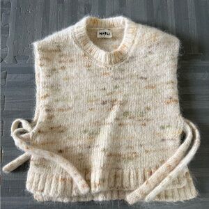 Mabli kids blewog vest moss speckle